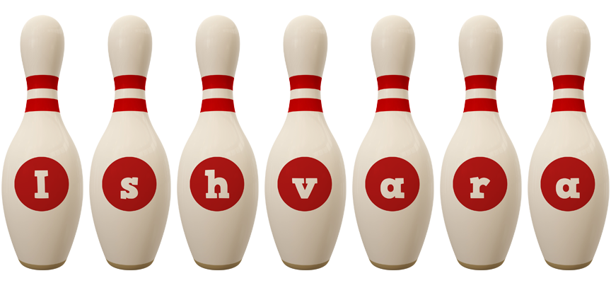 Ishvara bowling-pin logo