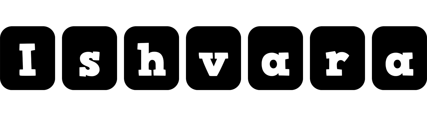 Ishvara box logo