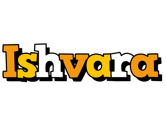 Ishvara cartoon logo