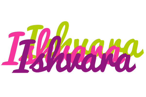 Ishvara flowers logo
