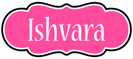 Ishvara invitation logo