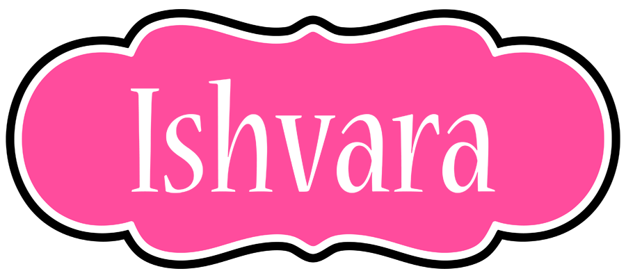Ishvara invitation logo
