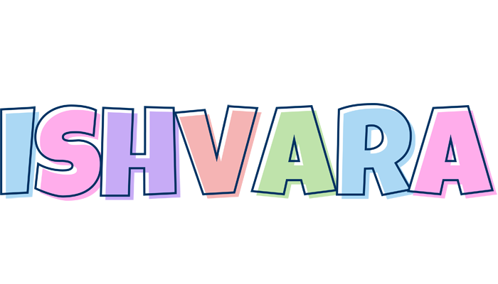 Ishvara pastel logo