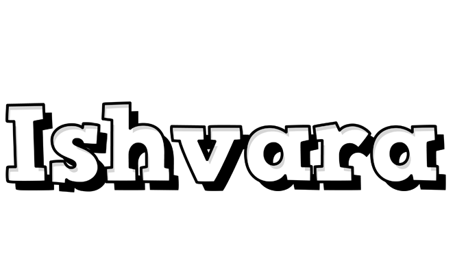 Ishvara snowing logo