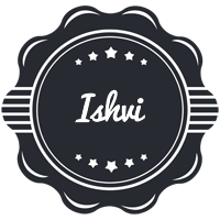 Ishvi badge logo