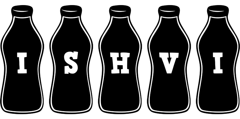 Ishvi bottle logo