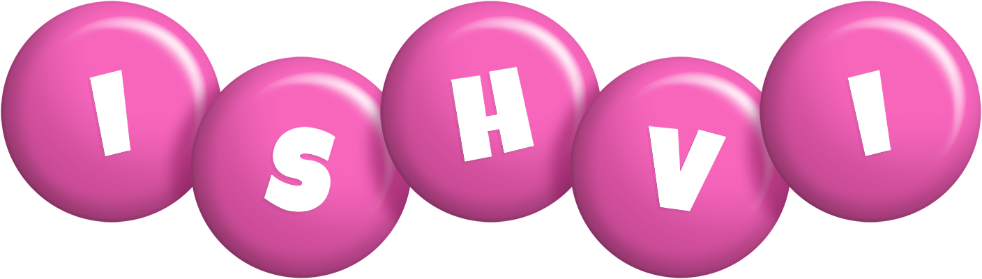 Ishvi candy-pink logo