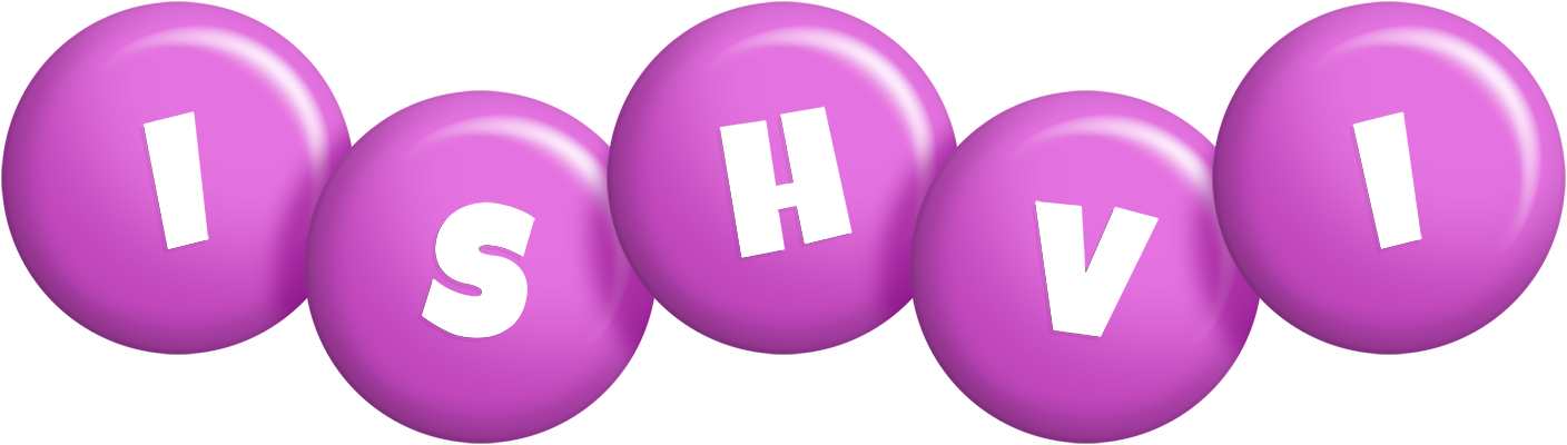 Ishvi candy-purple logo