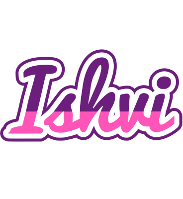 Ishvi cheerful logo