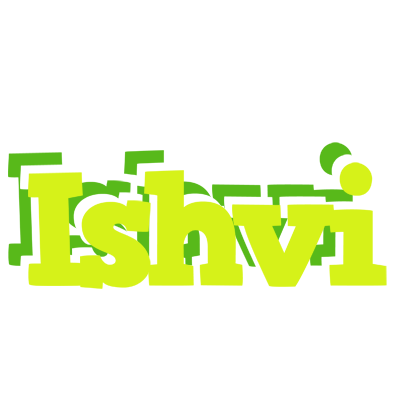 Ishvi citrus logo