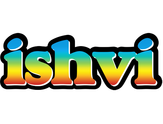 Ishvi color logo