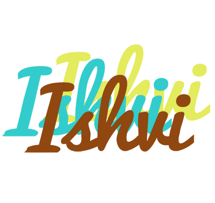 Ishvi cupcake logo
