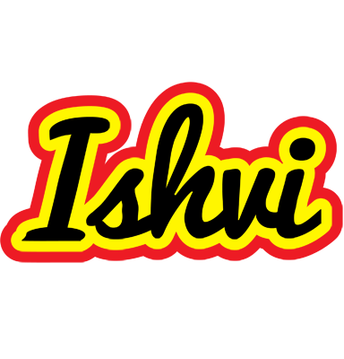 Ishvi flaming logo