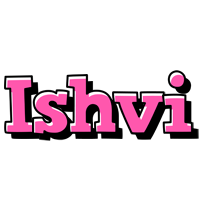 Ishvi girlish logo