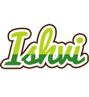 Ishvi golfing logo