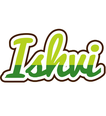 Ishvi golfing logo