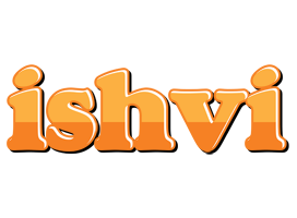 Ishvi orange logo