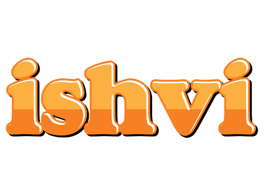 Ishvi orange logo