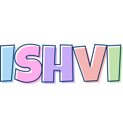 Ishvi pastel logo