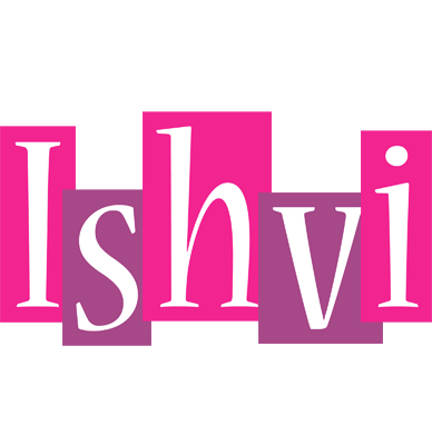 Ishvi whine logo