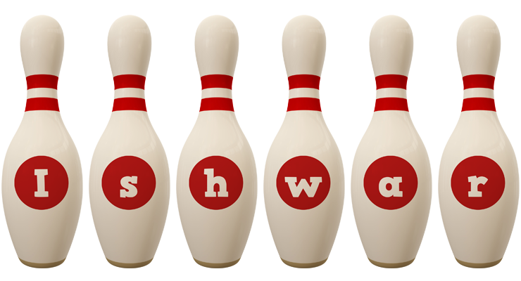 Ishwar bowling-pin logo