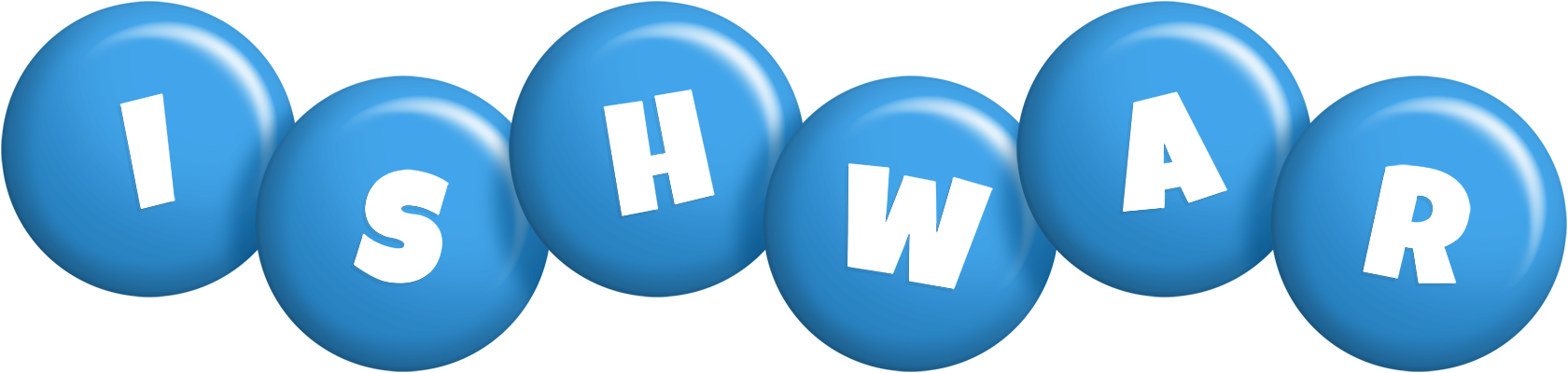 Ishwar candy-blue logo
