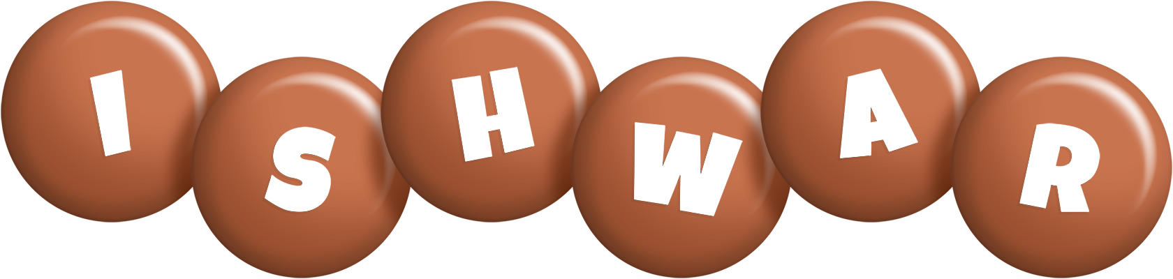 Ishwar candy-brown logo