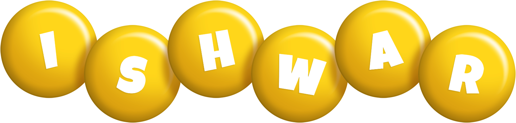 Ishwar candy-yellow logo