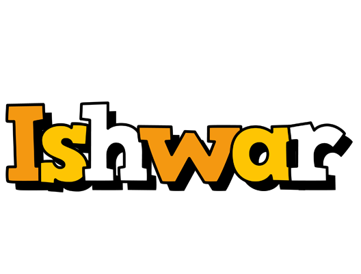 Ishwar cartoon logo