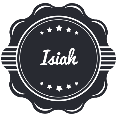 Isiah badge logo