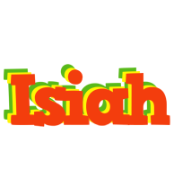Isiah bbq logo