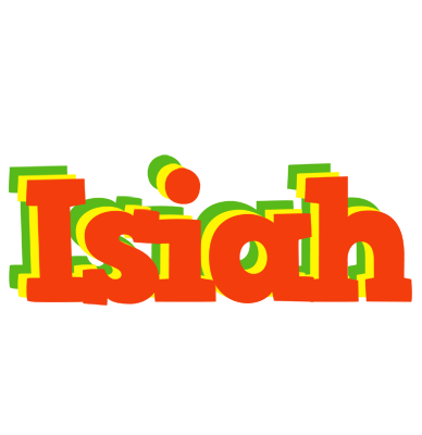 Isiah bbq logo