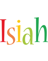 Isiah birthday logo