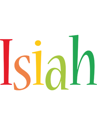 Isiah birthday logo