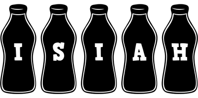 Isiah bottle logo