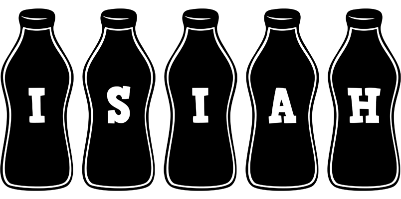 Isiah bottle logo