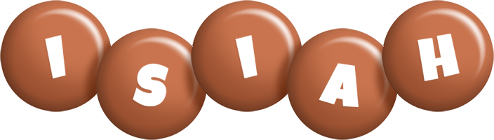 Isiah candy-brown logo