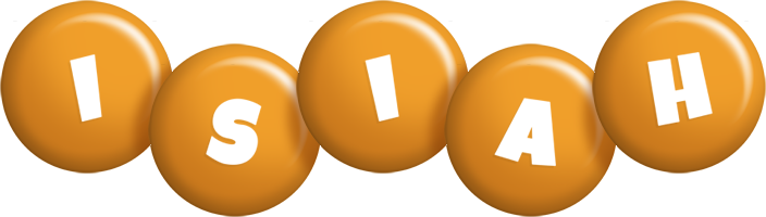 Isiah candy-orange logo
