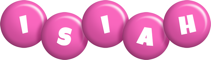 Isiah candy-pink logo