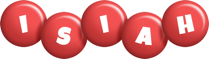 Isiah candy-red logo