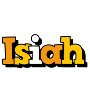 Isiah cartoon logo
