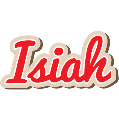 Isiah chocolate logo