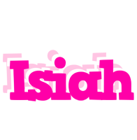 Isiah dancing logo