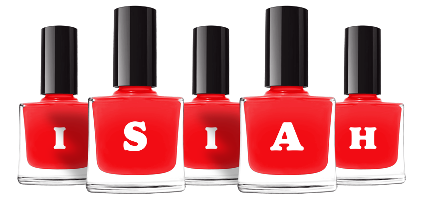 Isiah fashion logo