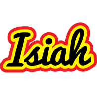 Isiah flaming logo