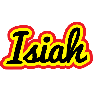 Isiah flaming logo