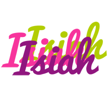 Isiah flowers logo