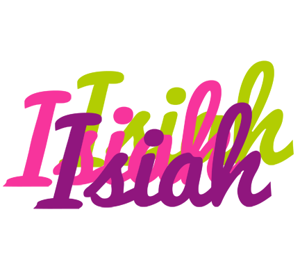 Isiah flowers logo