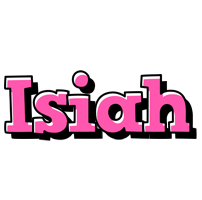 Isiah girlish logo