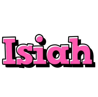 Isiah girlish logo